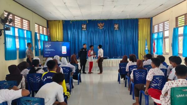 Cegah Generasi Muda Terjerat Judol, Pinjol, dan Narkoba, Polda Papua Barat Daya Sambangi SMA Negeri 5 Kabupaten Sorong